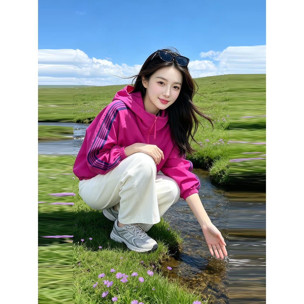 미니멀리즘 레트로 외국 가스 고급 센스 다용도 패션 여성 코트 트렌드 패션 2026 년 여름 새로운 여성 의류 이미지 2
