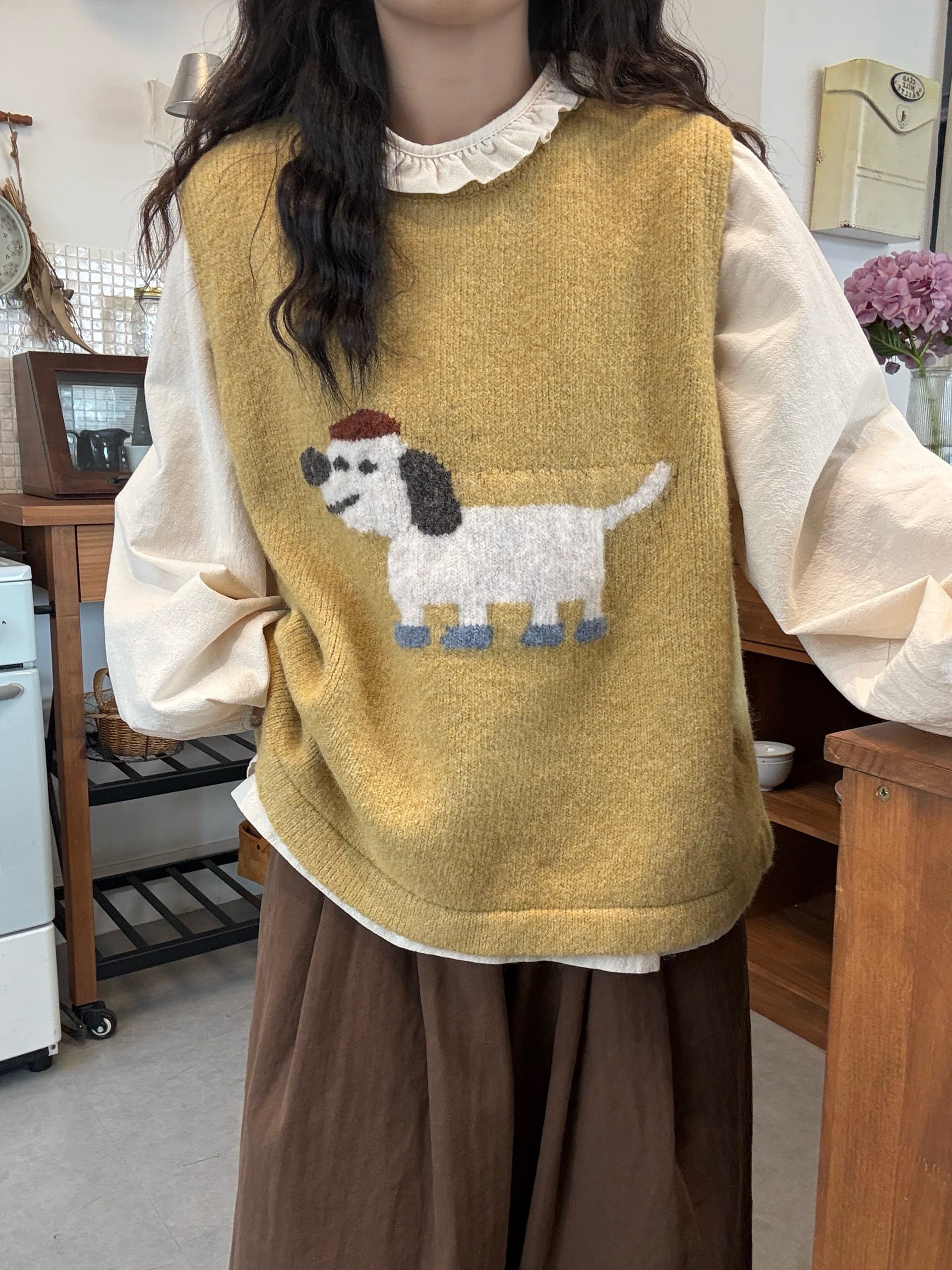 실사 선물 물품 베스트 셔츠 허리밴드 바지
