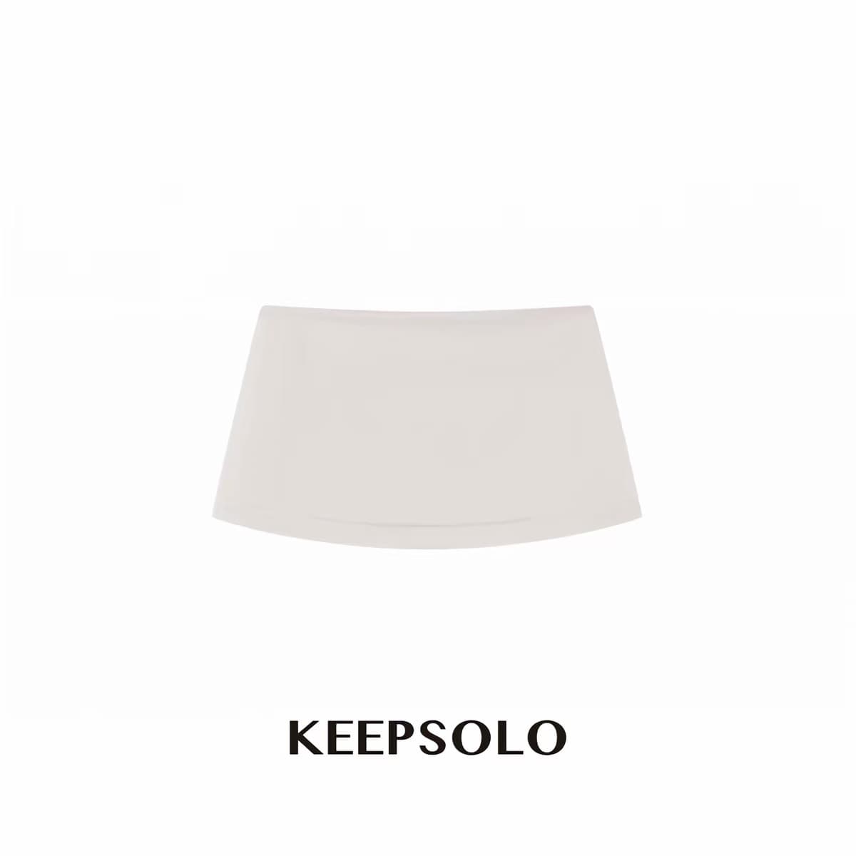 keepsolo 클래식 다용도 안개 얼굴 아세트산 공단 센스 mini 치마바지 상세 이미지 1