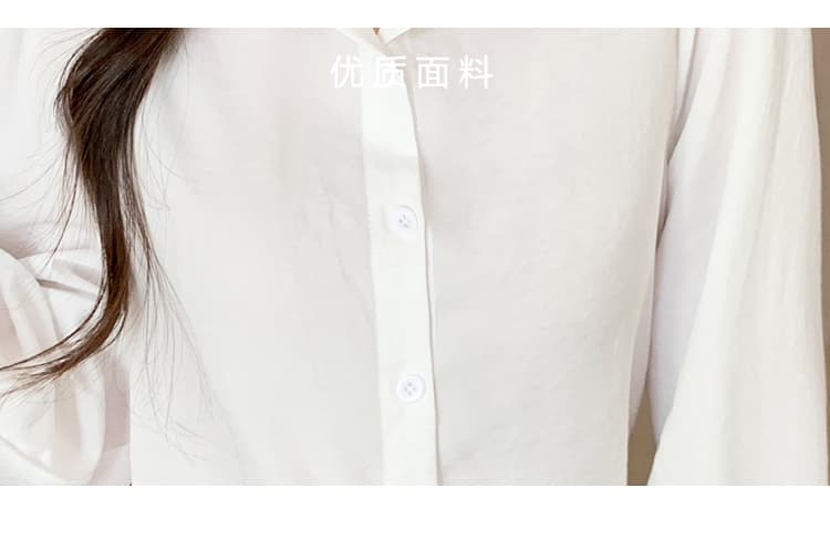 2026 봄 새로운 출퇴근 바람 미니멀리즘 긴팔 셔츠 pllo 칼라 품격 다용도 맨위 상세 이미지 6