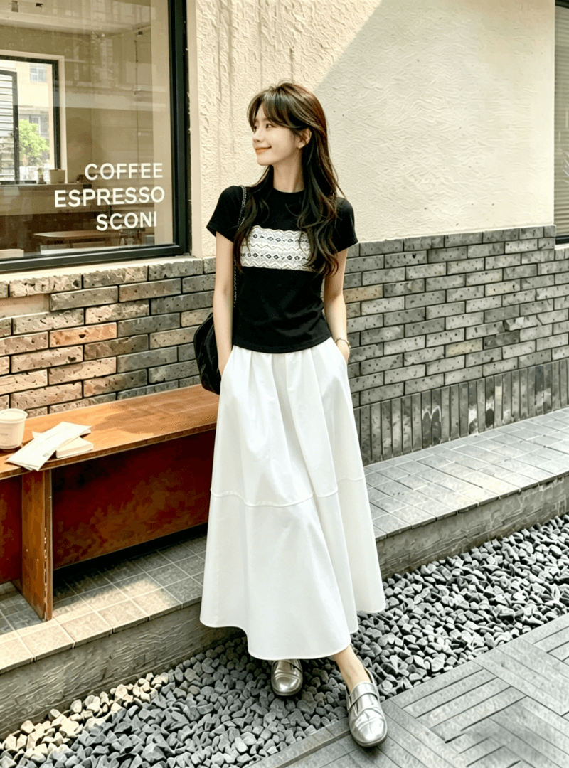 여성 드레스 2026 새로운 여름 그레이트 과소 평가 요리 한 작은 대중 아니요 명중 섹션 관대 한 점잖은 착용 가져 가라. 전체 집합 이미지 3