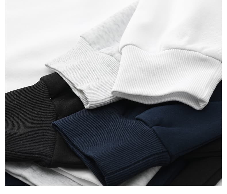 가을 겨울철 새로운 남성 후드티 후아 면 폴로 칼라 단색 후드티 남자 패션 트렌드 루즈핏 소년 긴팔 티셔츠 상세 이미지 35