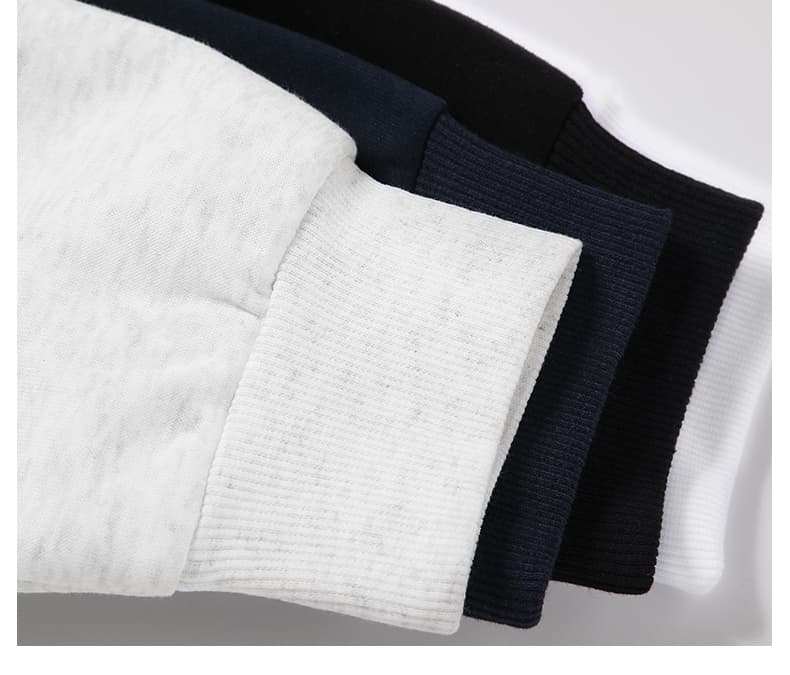가을 겨울철 새로운 남성 후드티 후아 면 헨리 칼라 두 단추 후드티 남자 패션 트렌드 루즈핏 긴팔 티셔츠 상세 이미지 35
