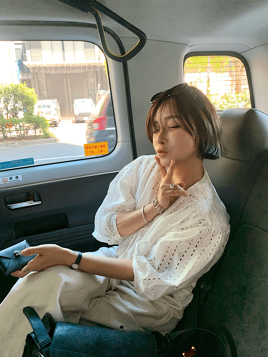 있음 밖으로 한국 스타일 패션 품격 다용도 실 빈 셔츠 여성 상세 이미지 1