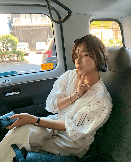 있음 밖으로 한국 스타일 패션 품격 다용도 실 빈 셔츠 여성 상세 이미지 5