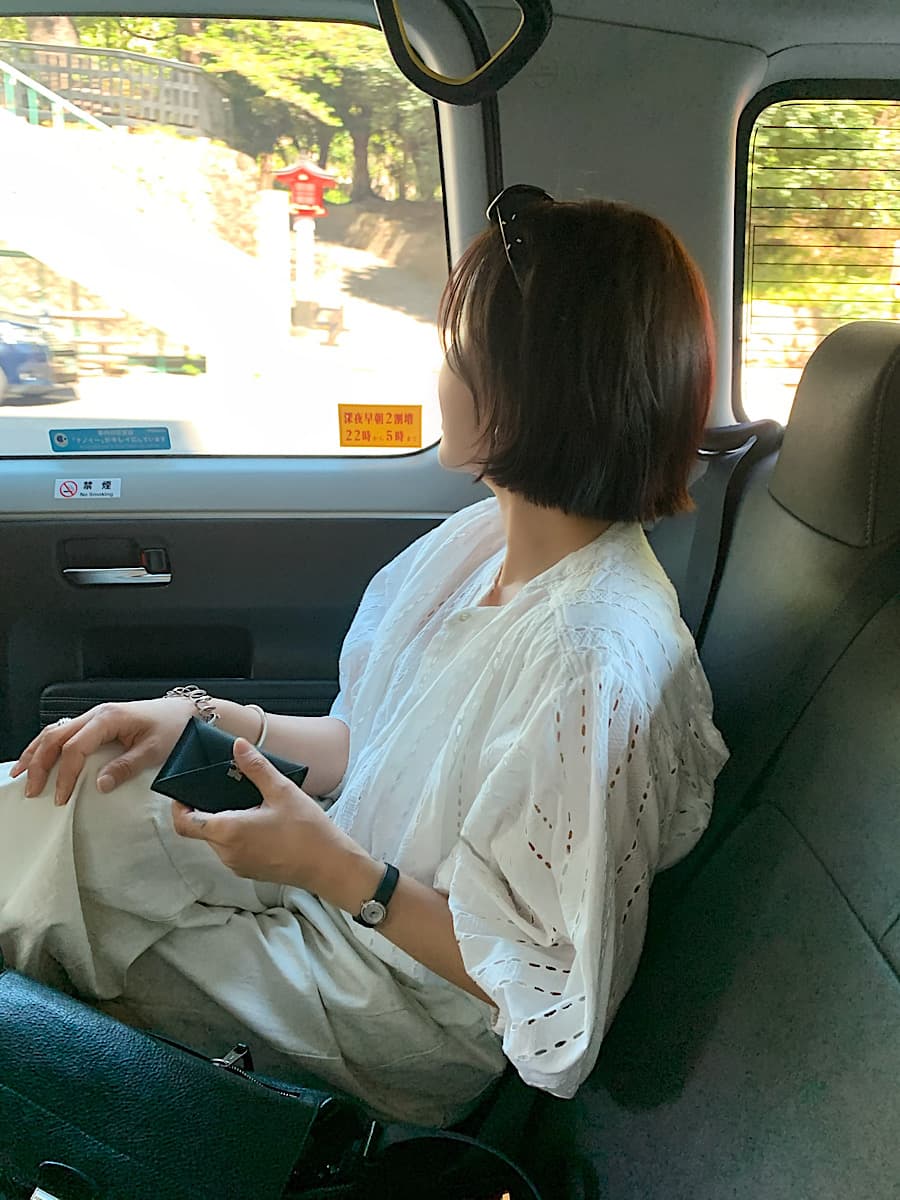 있음 밖으로 한국 스타일 패션 품격 다용도 실 빈 셔츠 여성 상세 이미지 14