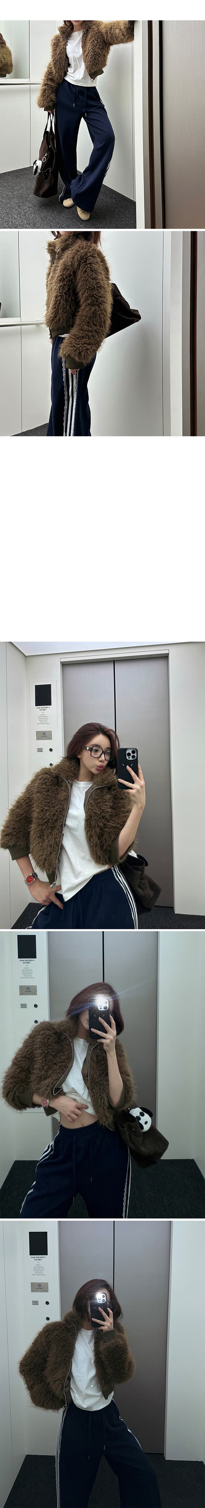 있음 밖으로 한국 스타일 다용도 슬림해 보이는 허리밴드 레이스 레이스 패치워크 캐주얼 바지 웨이 바지 긴 바지 상세 이미지 12