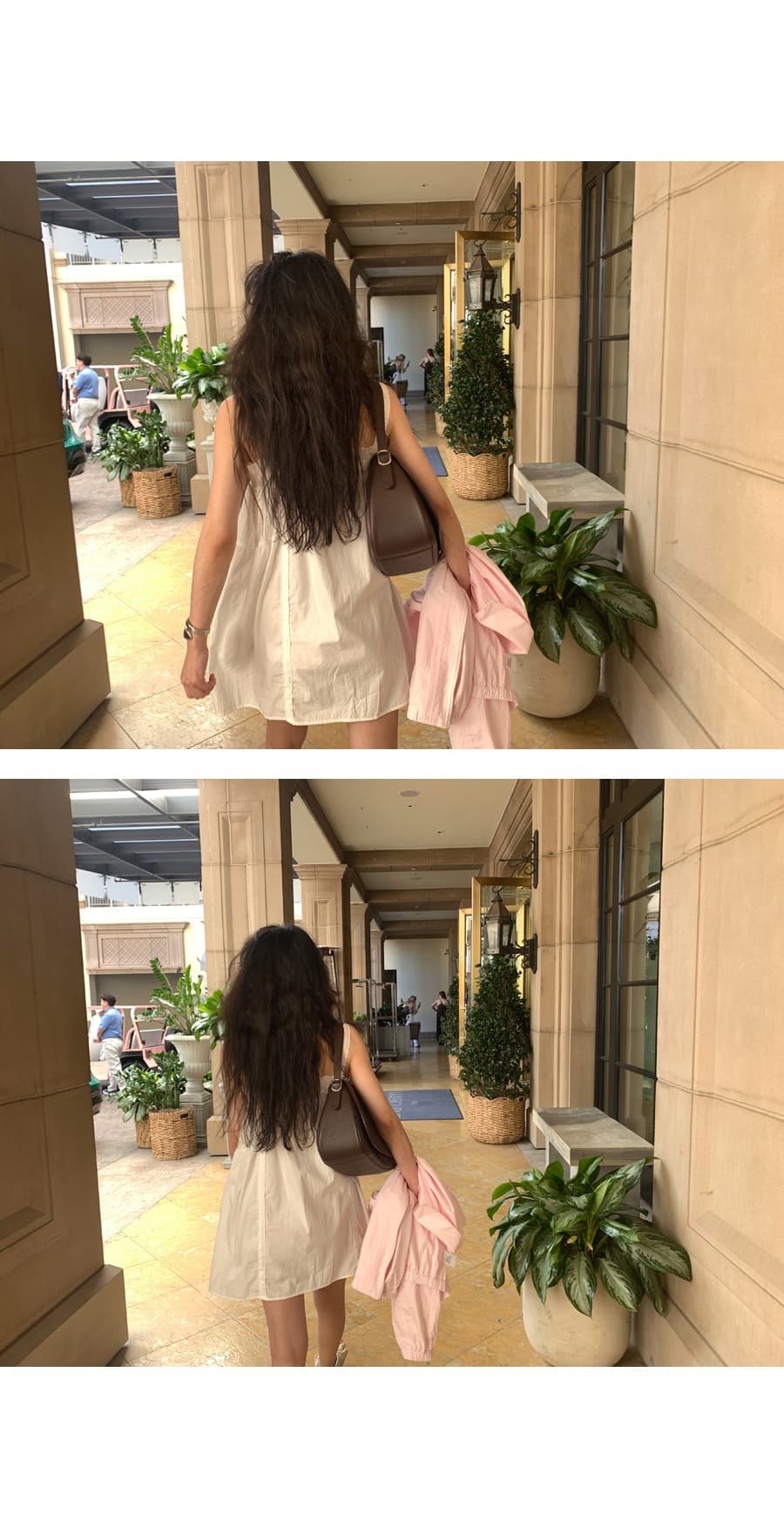있음 선적 한국 스타일 여름 신제품 레이스 패치워크 인형 셔츠 쇼트 스타일 슬립 드레스 상세 이미지 41