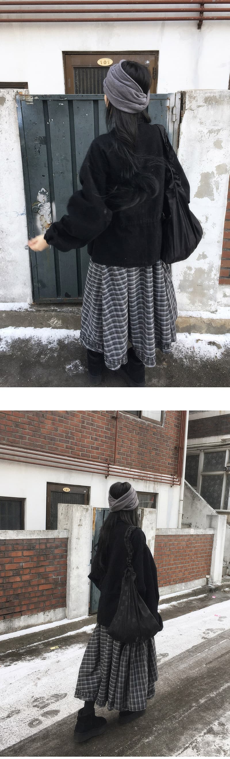 있음 밖으로 한국 스타일 대 프로필 모양 차가운 ~ 중 루즈핏 느슨함 센스 스탠드 칼라 캐주얼 재킷 재킷 여성 상세 이미지 6
