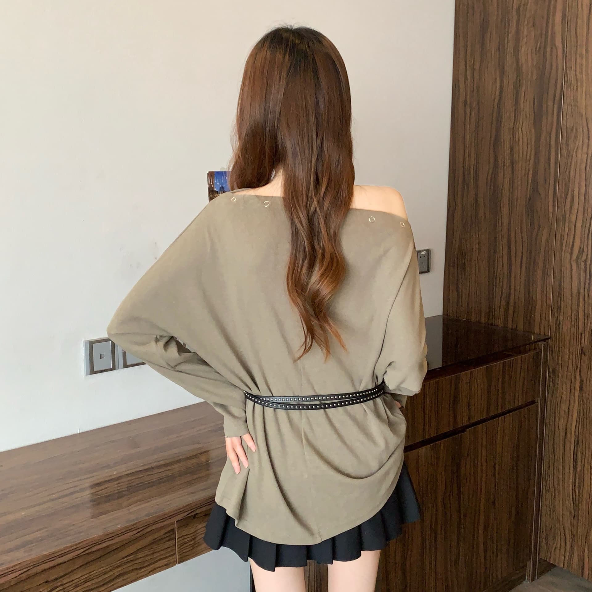 실사 지방 mm 2026 이른 가을 새로운 고급 센스 패션 외국 가스 연령 감소 슬림해 보이는 긴팔 여성 셔츠 상세 이미지 17