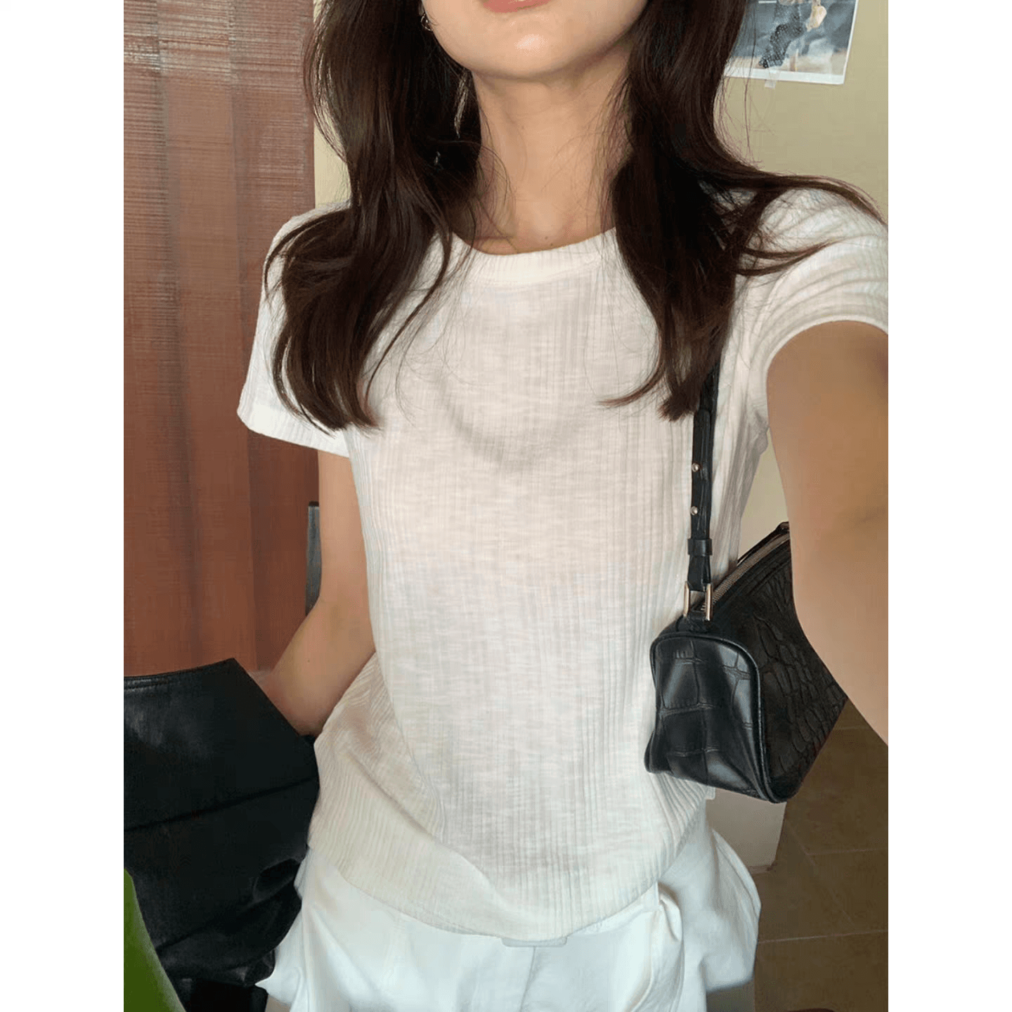 레드 맨 파빌리온 자이언트 잘 생긴 ~ 중 자외선 차단 의류 여성 2026 새로운 올해 인기 폭발 여름 한 부서 화이트 후드 재킷 상세 이미지 6