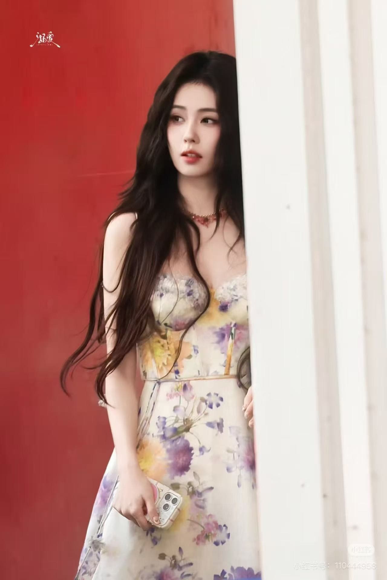 2026 여름 신제품 유화 꽃무늬 슬립 드레스 휴가 치마 상세 이미지 2