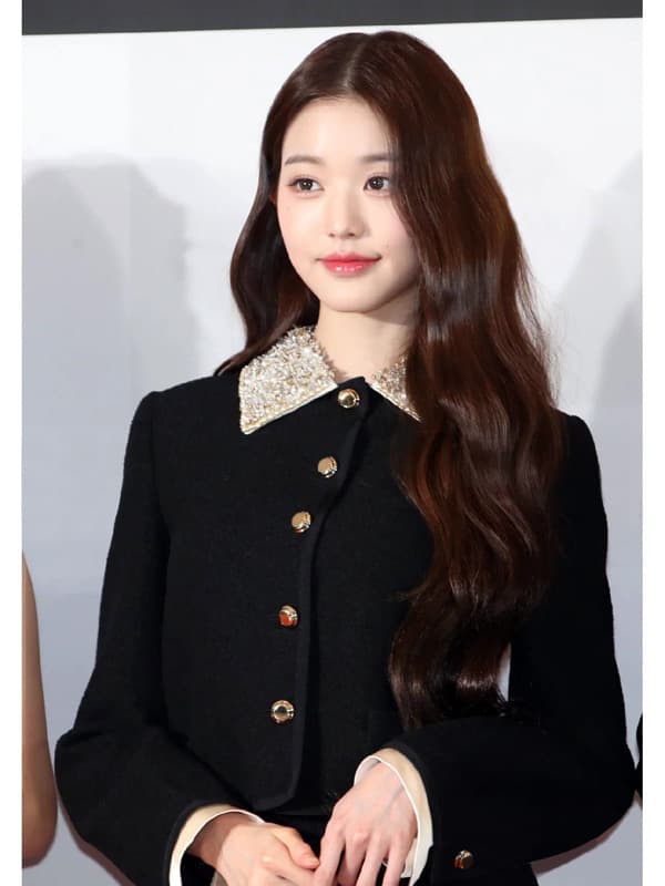 높음 세트 장 원 영어 26 이른 봄 미아오 miu 프랑스식 품격 명문 여성 샤오시엔 훈련 무거운 작업 짧은 외부 세트 반 스커트 여성 상세 이미지 4