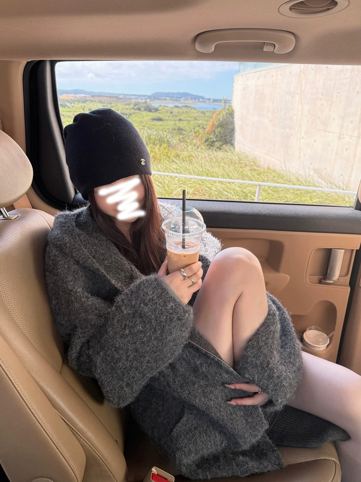 한 부서 분위기 센스 느긋한 후드 스웨터 여성 코트 가을 겨울철 착용 가져 가라. 루즈핏 니트 오픈 가디건 외부 잡아라. 의류 이미지 4