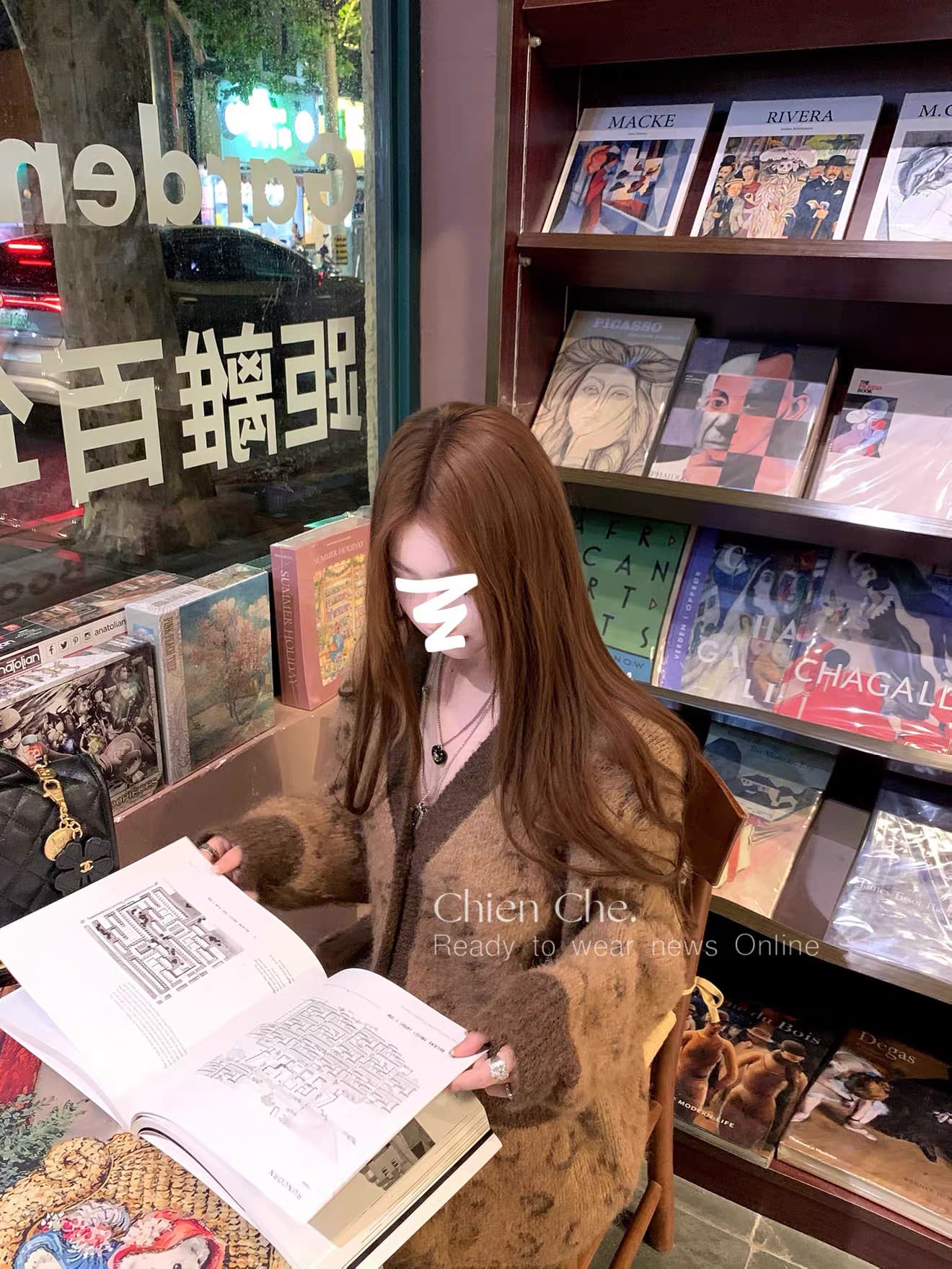 2026 년 가을 겨울철 새로운 레오파드 무늬 니트 오픈 가디건 가을 겨울 레트로 명중 커피 색상 루즈핏 V넥 스웨터 여성 코트 상세 이미지 7