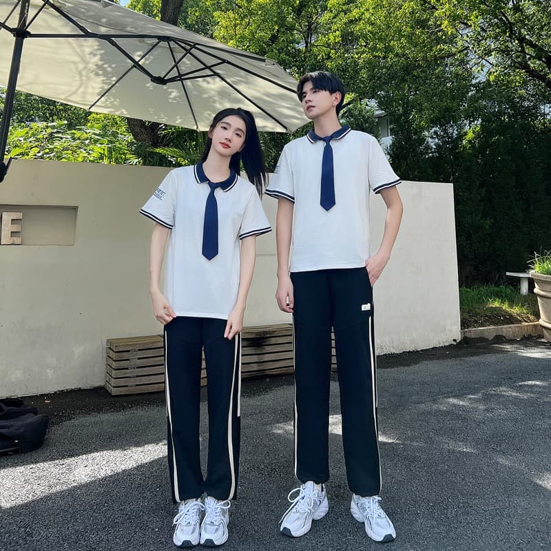360# 실사 커플 캠퍼스 바람 봄 가을 학생 재킷 재킷 남녀 세트 3종 세트 상세 이미지 19