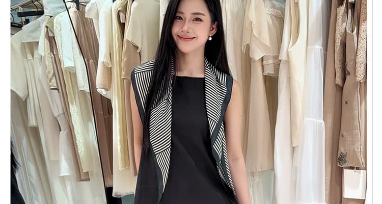 지금 2026 여름 신제품 만화 반팔 t+ 레오파드 무늬 케이크 드레스 임산부 패션 슬림해 보이는 투피스 세트 세트 상세 이미지 24