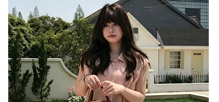 지금 2026 여름 신제품 핑크색 루즈핏 셔츠 넥타이 임산부 셔츠 상세 이미지 35
