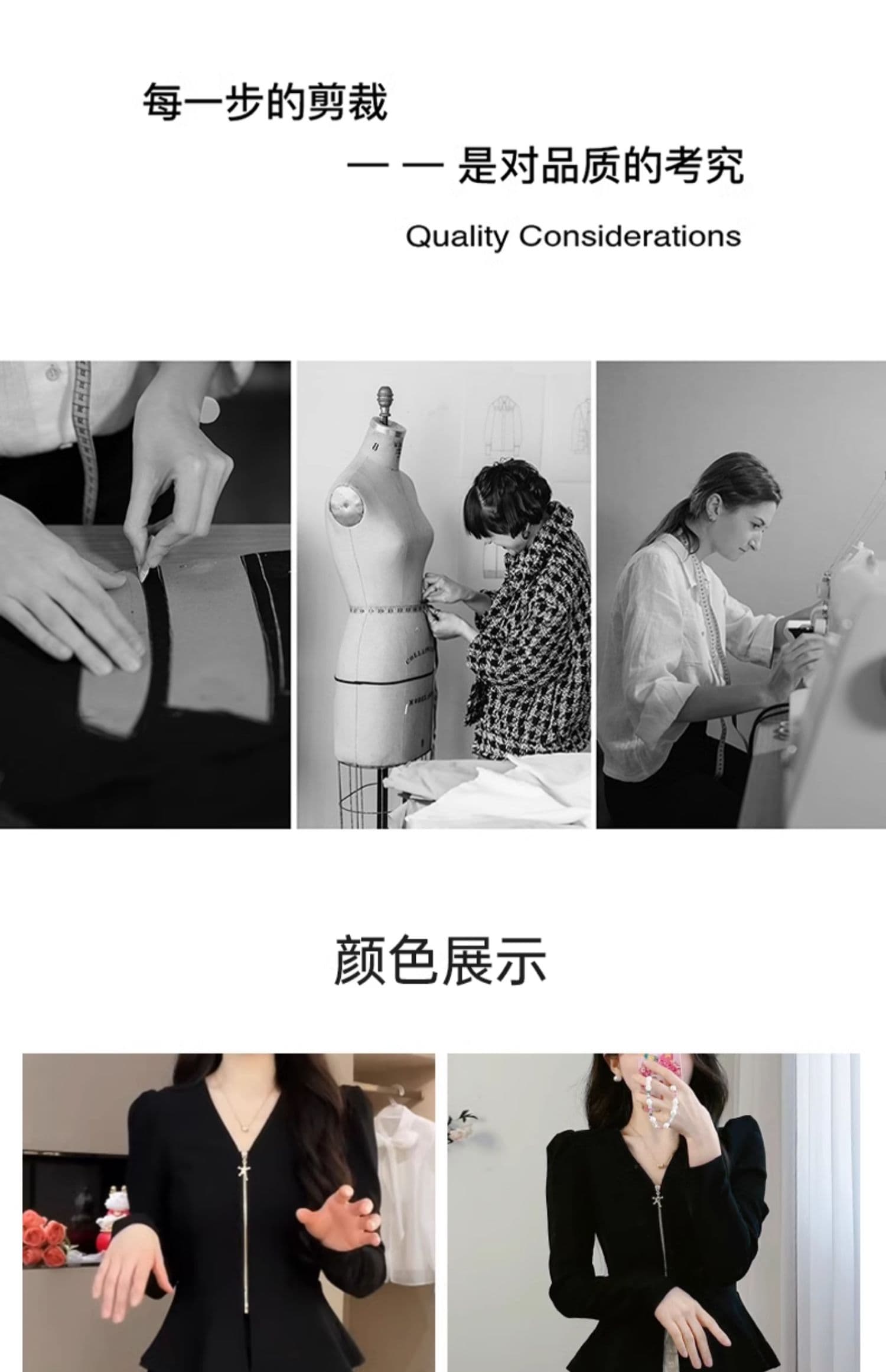 검정색 여성 드레스 2025 봄 품격 착용 가져 가라. 몸매 가꾸기 고급 센스 무거운 작업 프랑스식 길다 치마 상세 이미지 4