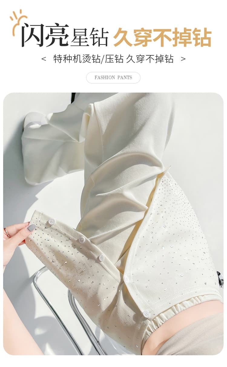 실사 2026 여름 새로운 압력 훈련 Gypsophila 랩스커트팬츠 하이웨이스트 부츠컷 바지 넓은 다리 웨이 바지 운동 치마바지 여성 상세 이미지 8