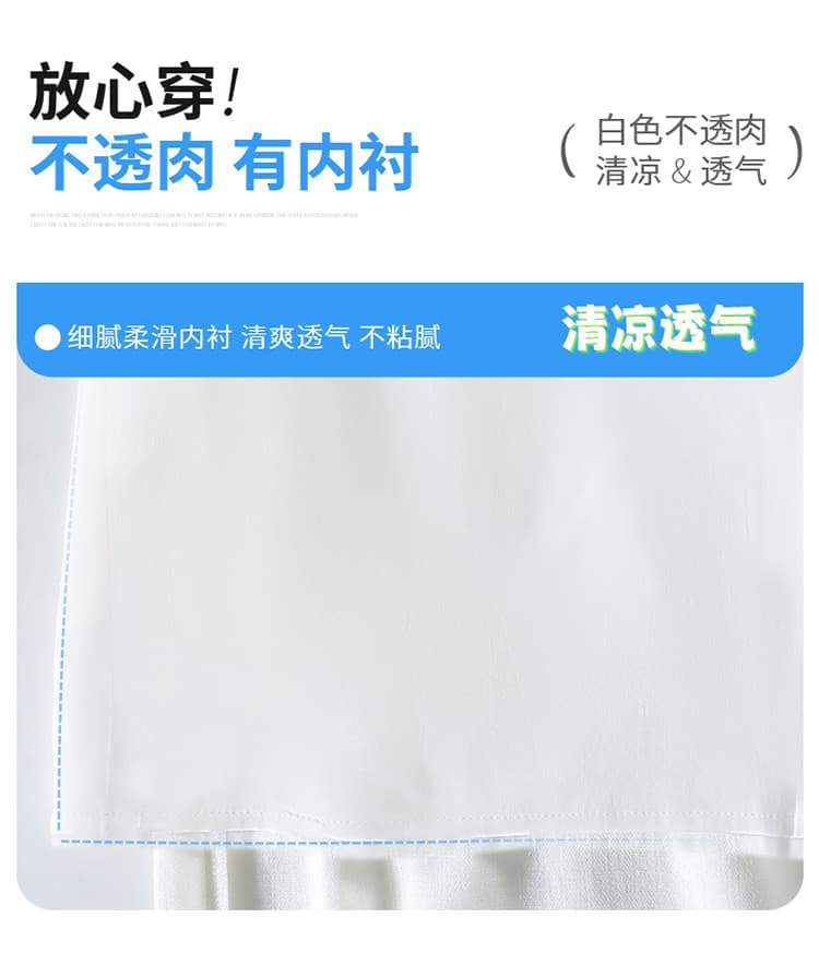 실사 2026 여름 새로운 주간 실크 아마 오부 바지 와이드 레그 팬츠 한 마디 반바지 얇은 스타일 면 린넨 바지 여성 상세 이미지 10