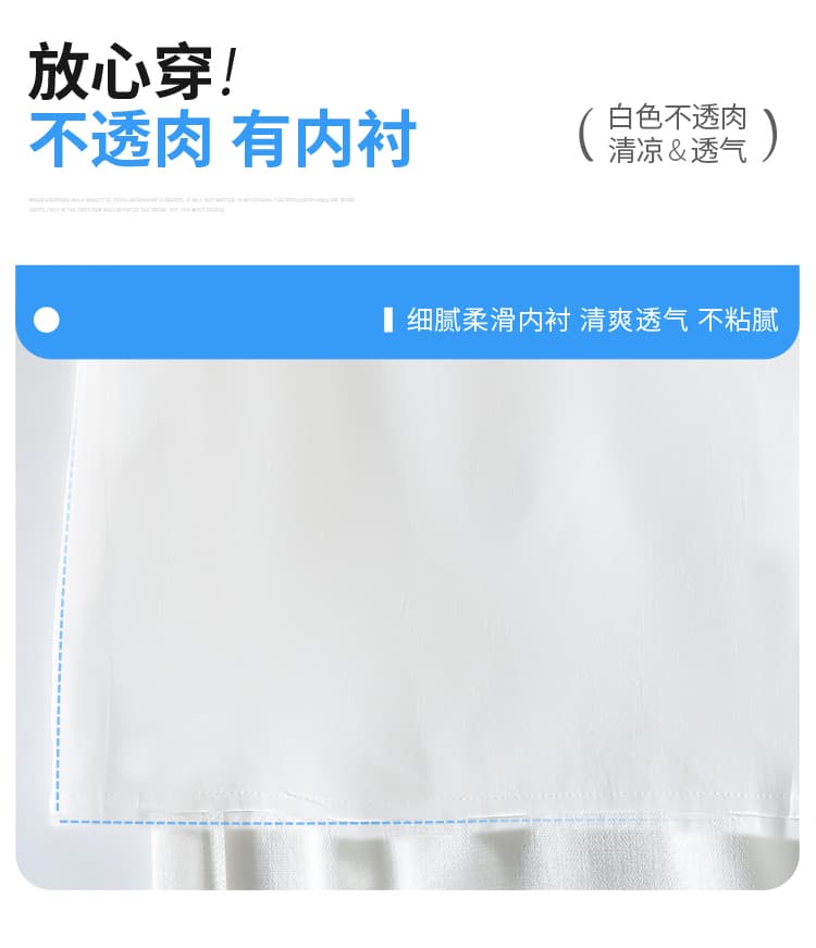 실사 2026 여름 새로운 주간 실크 아마 와이드 레그 팬츠 한 마디 반바지 캐주얼 얇은 스타일 면 린넨 바지 여성 상세 이미지 11