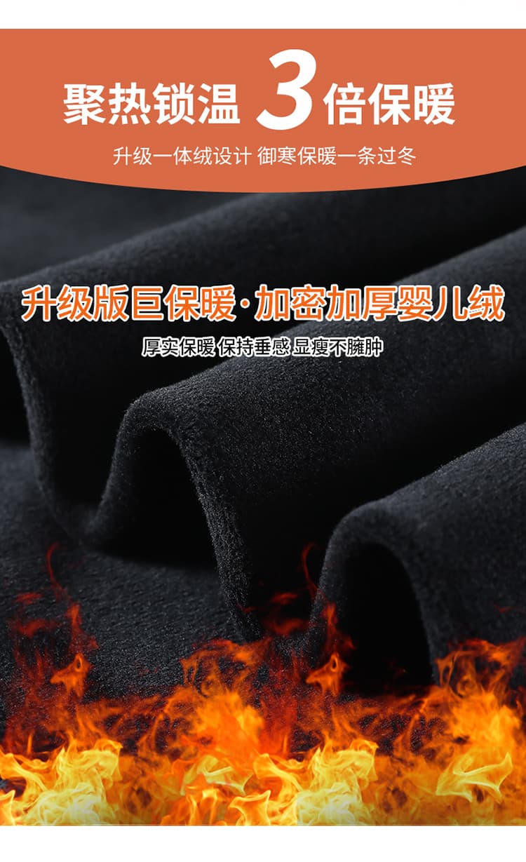 실사 2026 가을 새로운 모직 스트레이트 팬츠 할란 정장 바지 하이웨이스트 7 점 9 포인트 캐주얼 바지 여성 상세 이미지 16