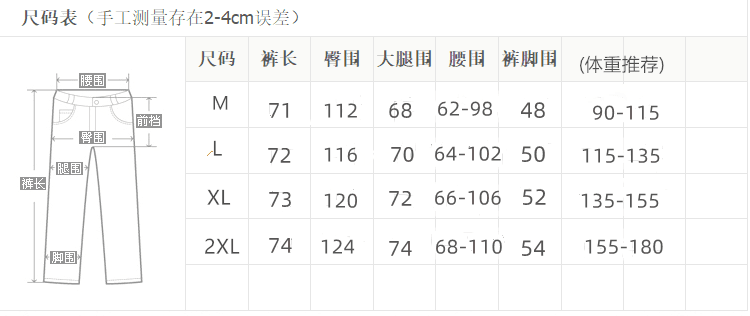 실사 봄 여름 새로운 수건 자수 강아지 루즈핏 슬림해 보이는 7 분 스트레이트 팬츠 상세 이미지 3