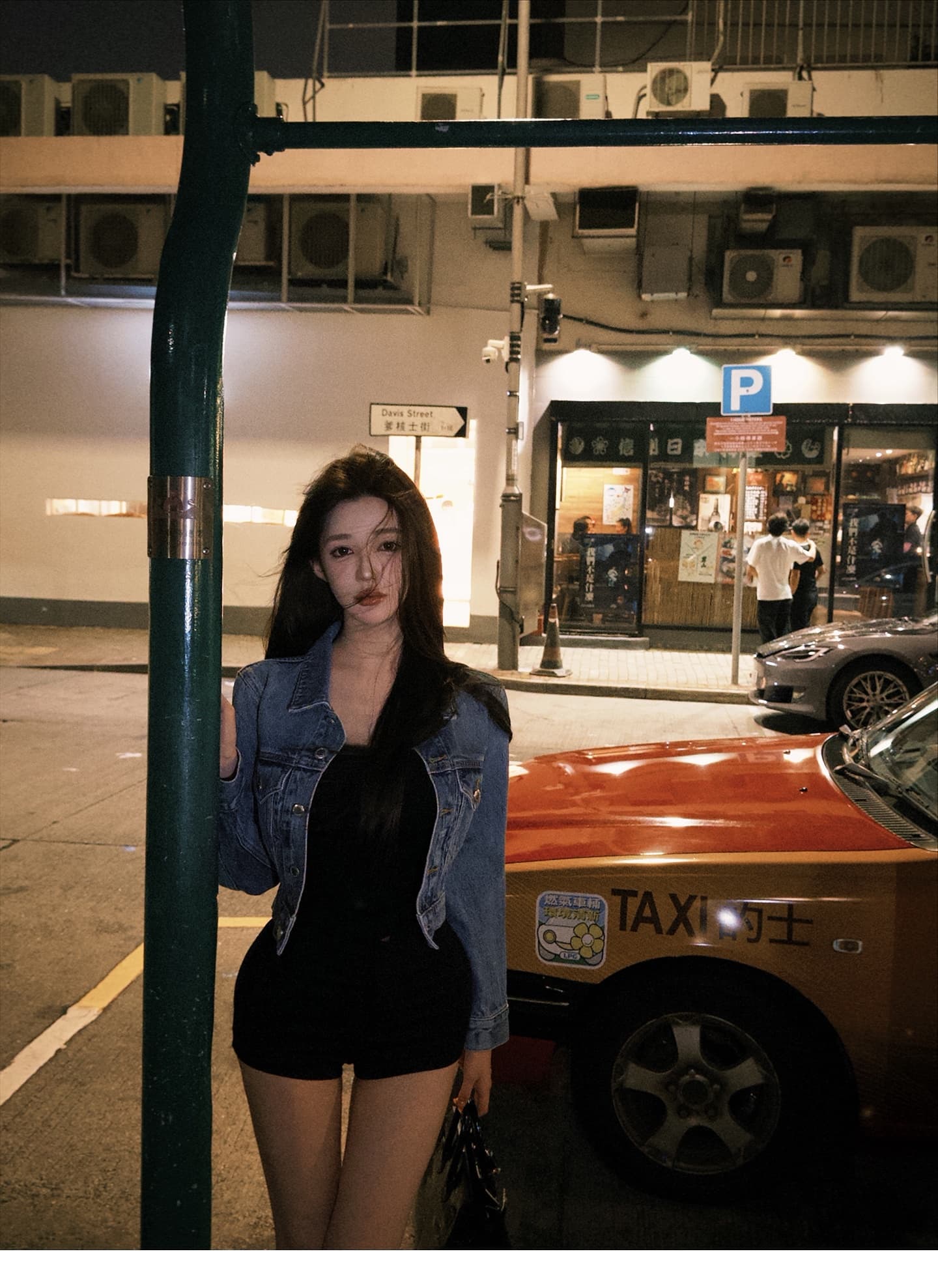cher 챠오어 수퍼 모델 비율 펭 넓적 다리 타이트 스커트 반바지 여성 여름 검정색 캐주얼 바지 핫걸 핫 바지 상세 이미지 24