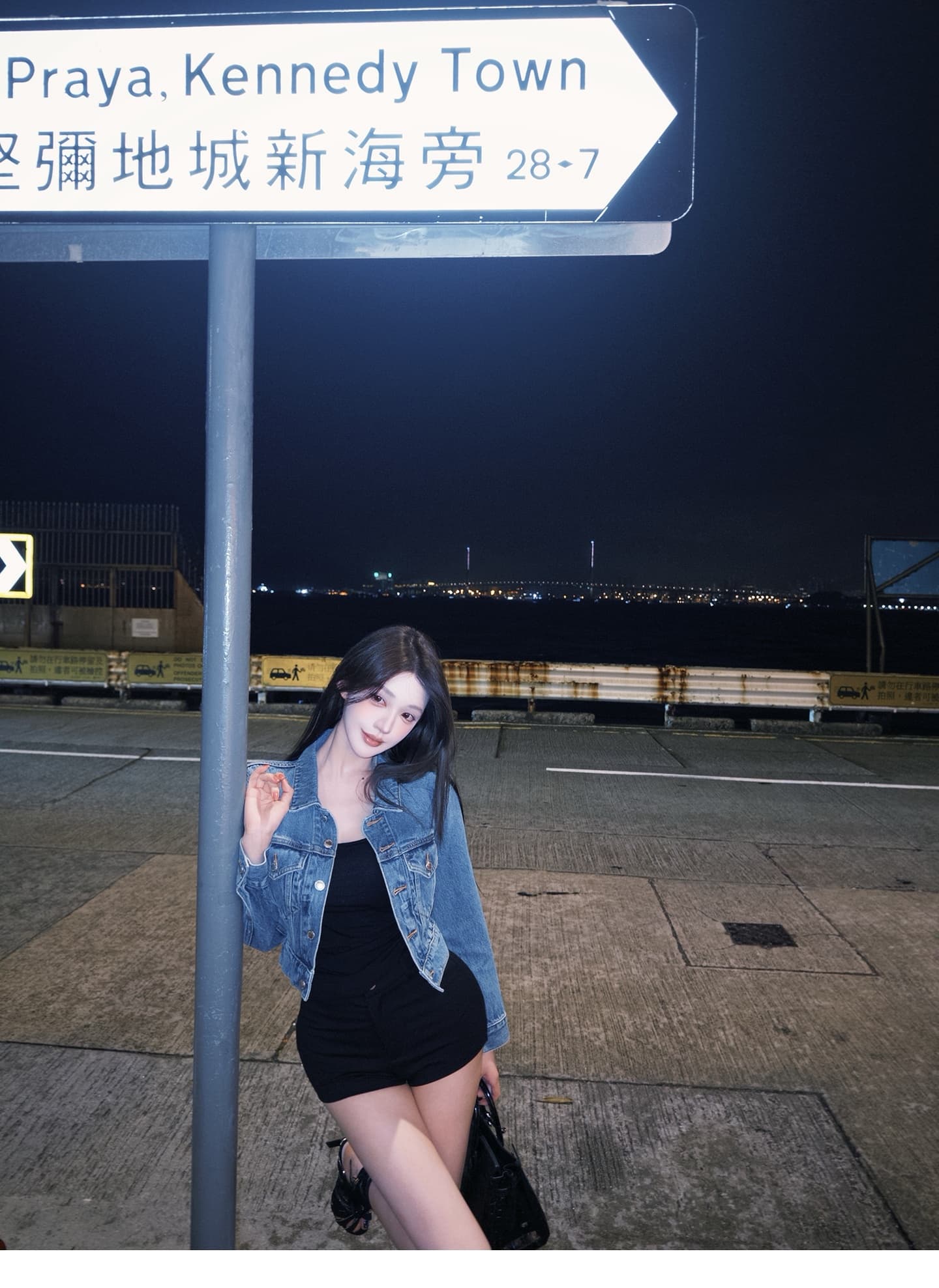 cher 챠오어 수퍼 모델 비율 펭 넓적 다리 타이트 스커트 반바지 여성 여름 검정색 캐주얼 바지 핫걸 핫 바지 상세 이미지 25