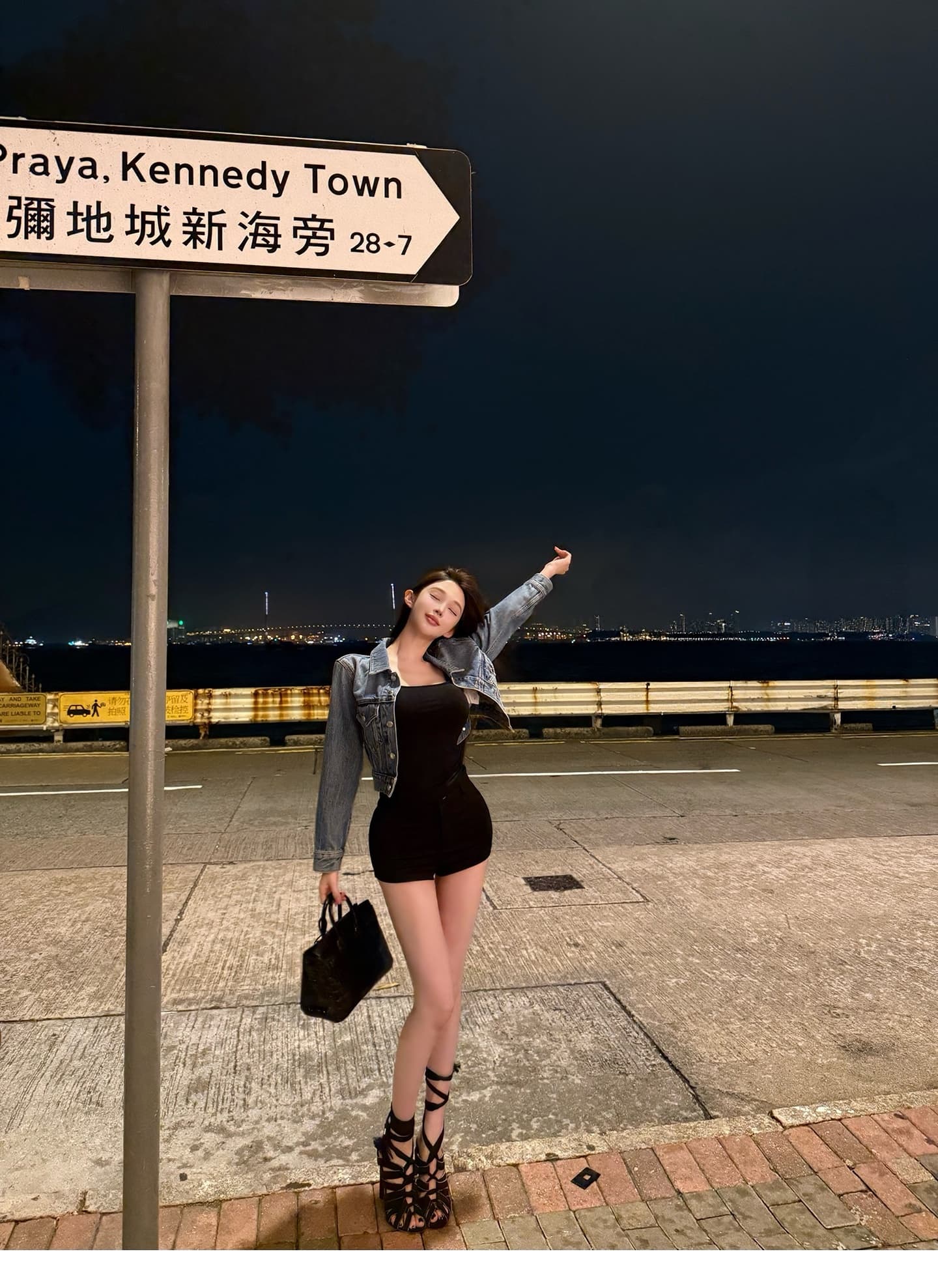 cher 챠오어 수퍼 모델 비율 펭 넓적 다리 타이트 스커트 반바지 여성 여름 검정색 캐주얼 바지 핫걸 핫 바지 상세 이미지 28