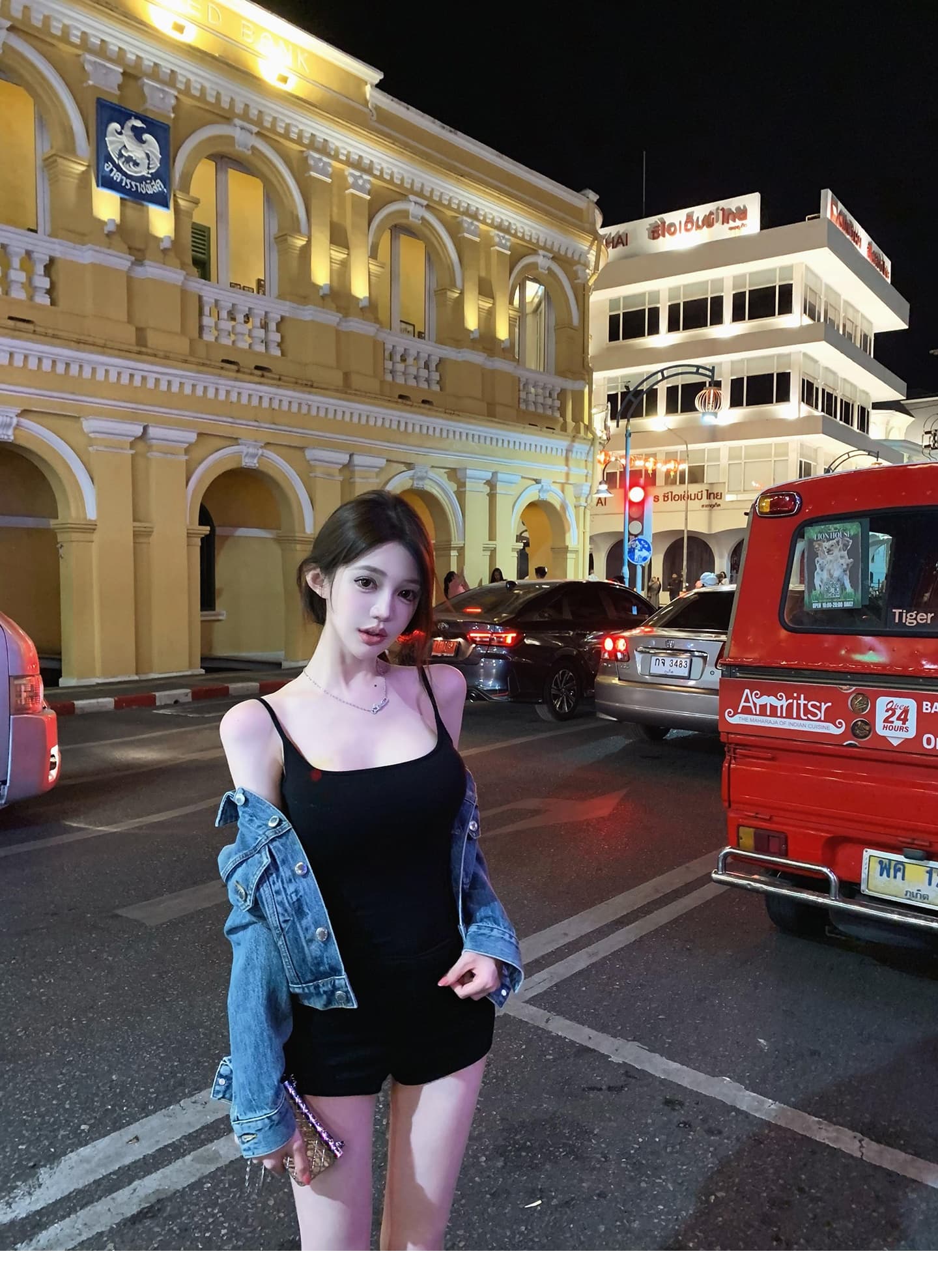 cher 챠오어 수퍼 모델 비율 펭 넓적 다리 타이트 스커트 반바지 여성 여름 검정색 캐주얼 바지 핫걸 핫 바지 상세 이미지 29