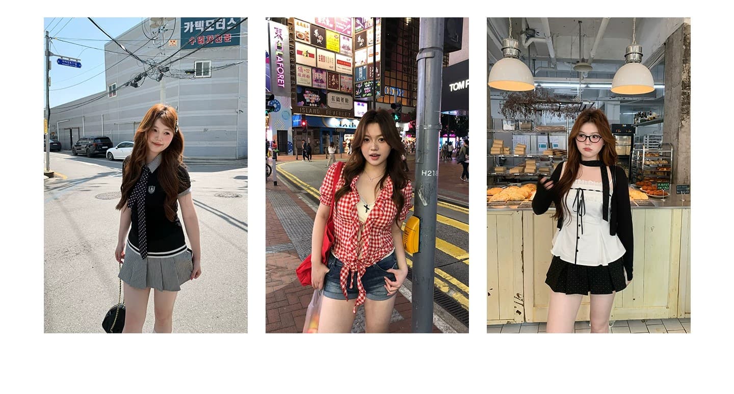 코듀로이 도트 무늬 다운 재킷 여성 니트 슬리브 겨울 새로운 두꺼운 루즈핏 스웨터 패딩 재킷 쇼트 스타일 재킷 상세 이미지 4