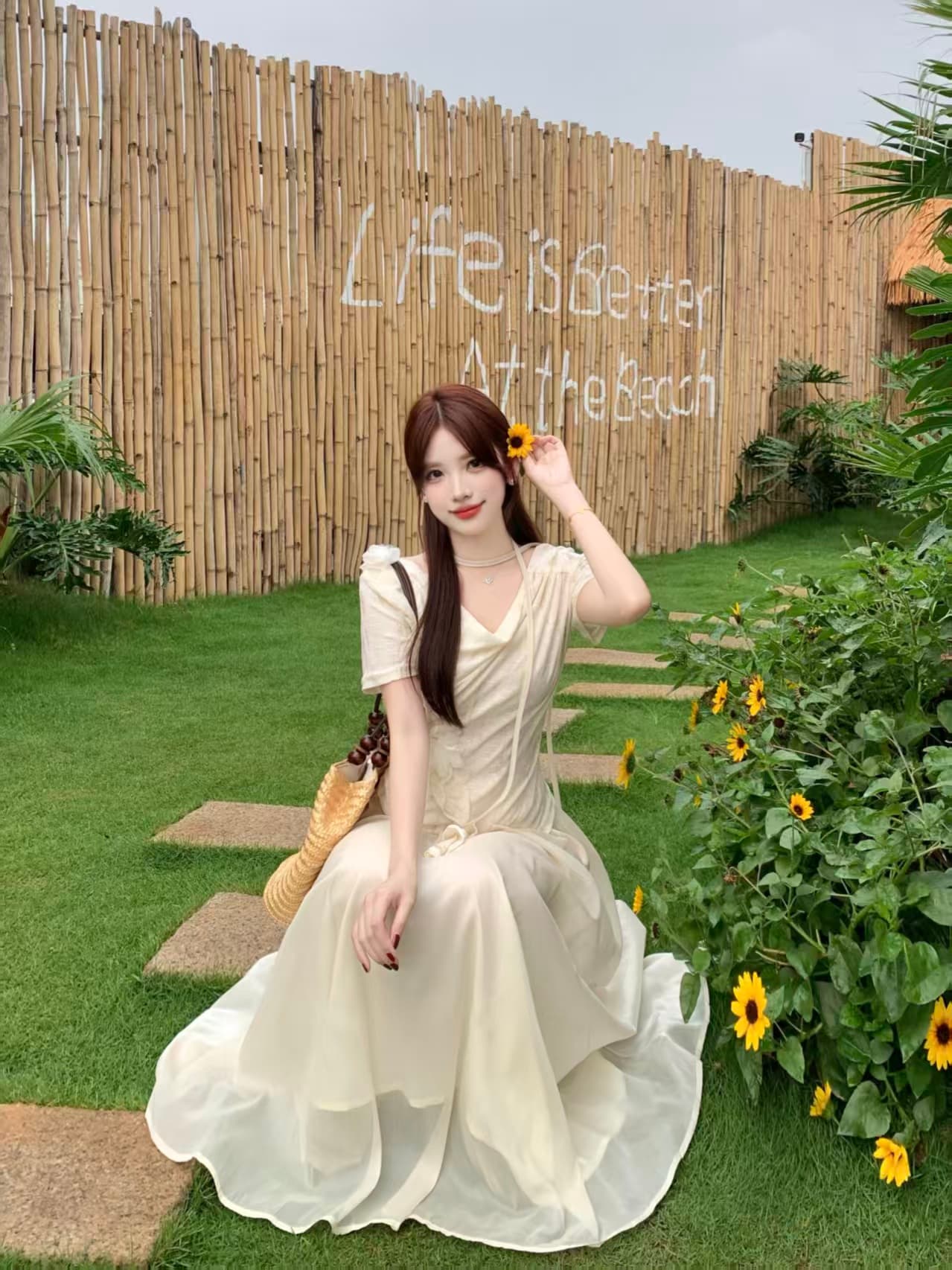달콤함 흔들다 칼라 반팔 고급 디자인 센스 여름 빅 사이즈 mm 디스플레이 농땡이 부리다 세트 상세 이미지 26