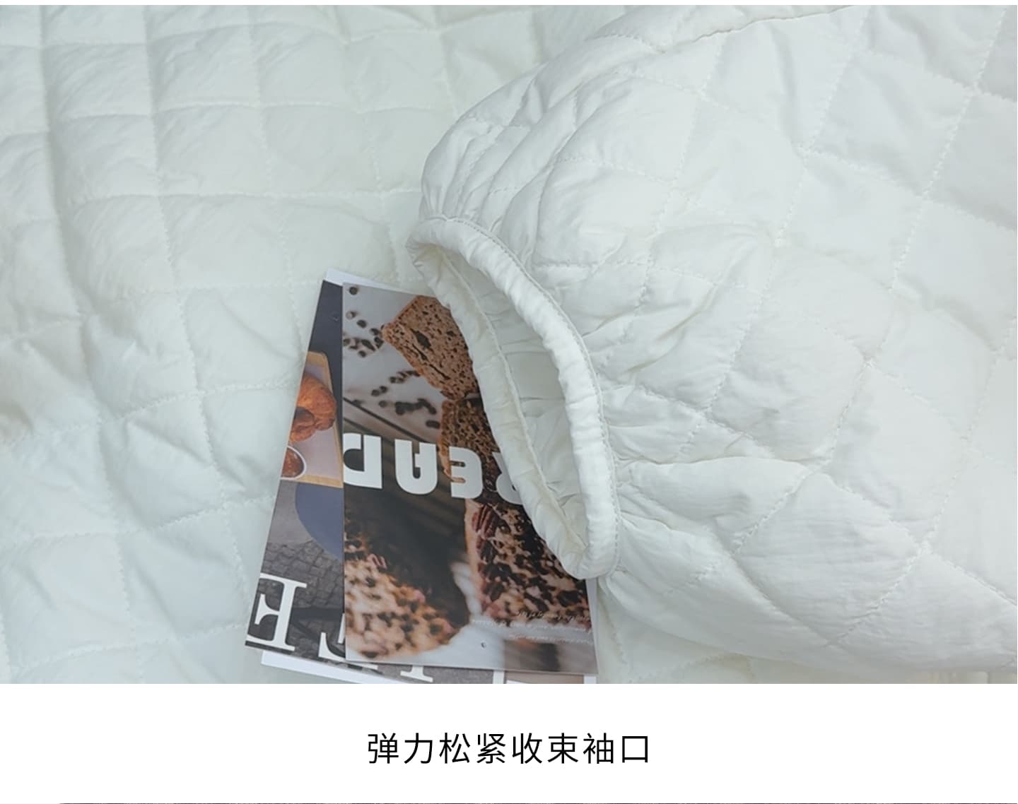빅 사이즈 한국 동대문 롱 코트 링 그리드 면 의류 여성 겨울 인터넷 유명인 오리지널 새로운 목화 진딧물 슈퍼 잘 생긴 재킷 트렌디 상세 이미지 10