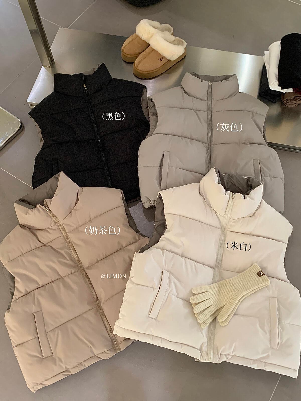 조기 가을 패션 품격 다용도 양성 및 음성 둘 착용 루즈핏 조끼 면 베스트 상세 이미지 11