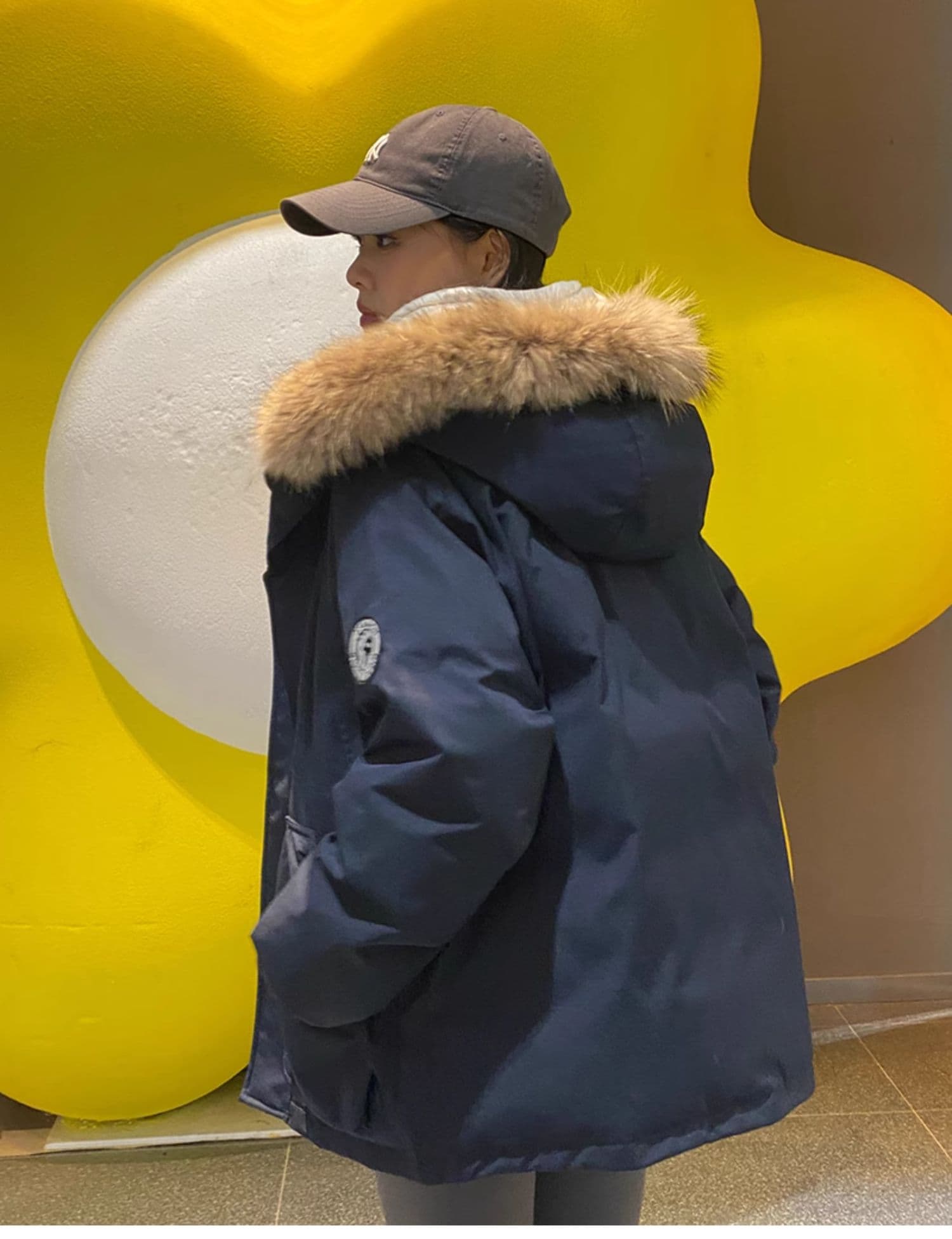 Parker 서비스 워크웨어 아래 면화 의류 여성 2026 새로운 고급 디자인 센스 작은 대중 oversize 재킷 상세 이미지 7