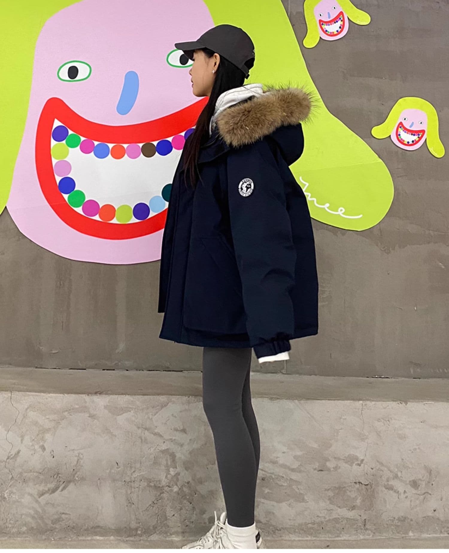 Parker 서비스 워크웨어 아래 면화 의류 여성 2026 새로운 고급 디자인 센스 작은 대중 oversize 재킷 상세 이미지 12