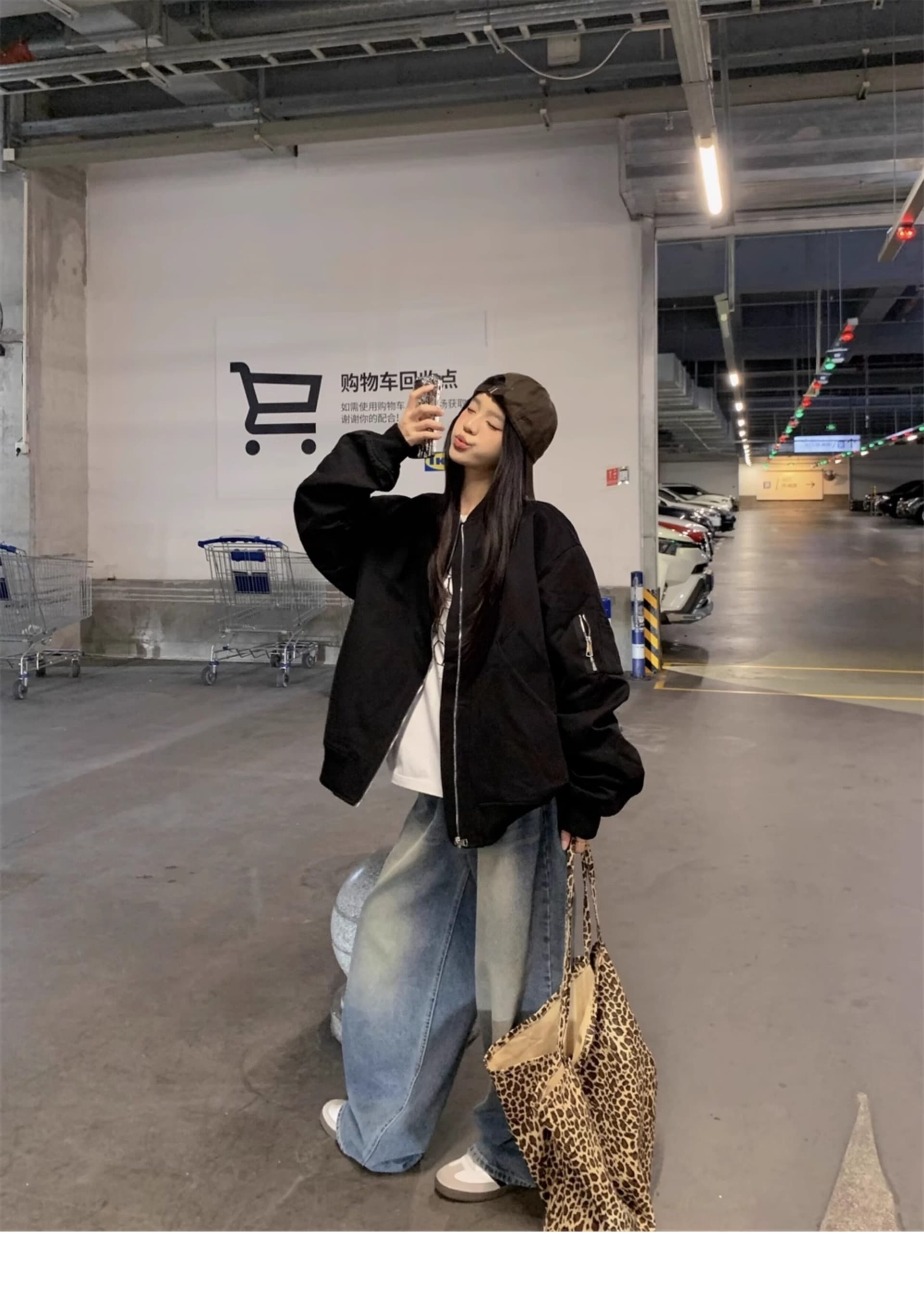 아메리칸 플라잉 재킷 면 의류 솜을 넣은 재킷 남자 여성 의류 이른 봄 얇은 스타일 커플 루즈핏 빅 사이즈 두꺼운 야구 유니폼 상세 이미지 28