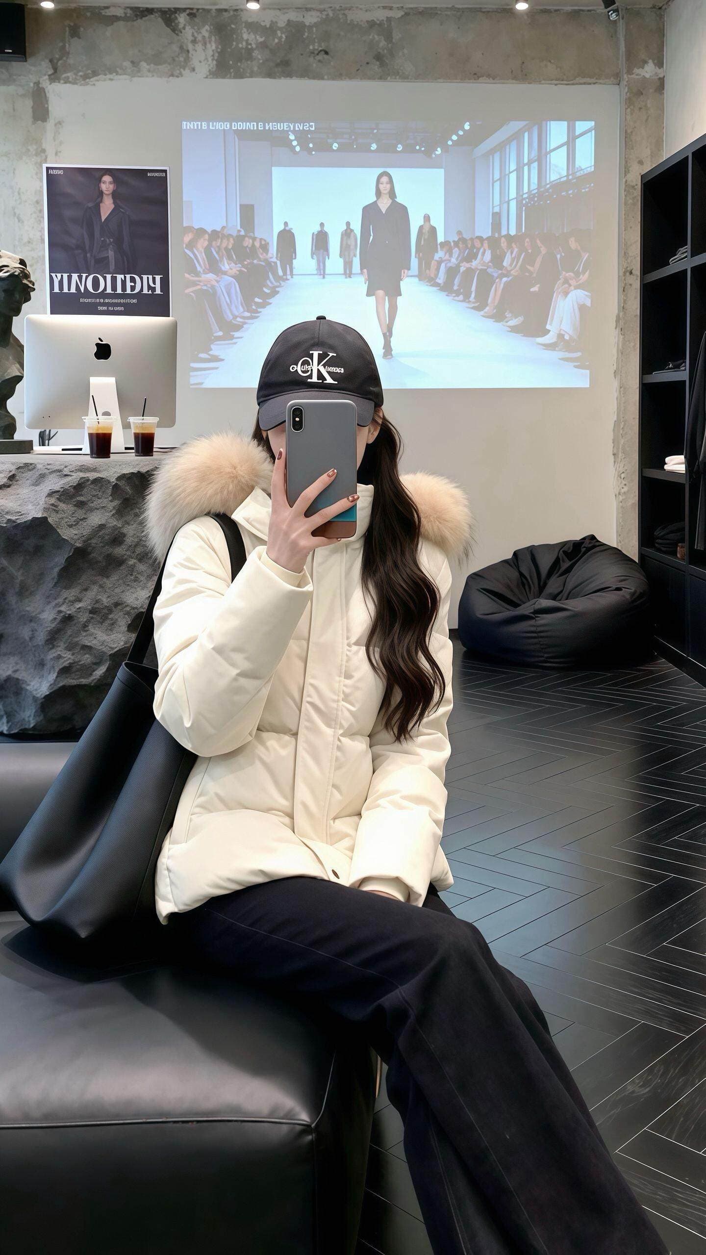 2026 년 새로운 허리 수축 아래 면화 의류 여성 짧은 큰 모피 칼라 작은 키 두꺼운 몸매 가꾸기 목화 진딧물 겨울 재킷 상세 이미지 32