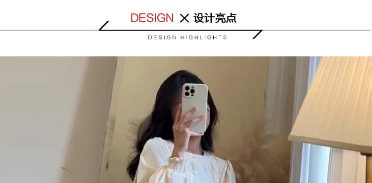 지금 지금 2026 봄 여름 새로운 임산부 드레스 루즈핏 슬림해 보이는 플리츠 라운드 넥 미니멀리즘 느긋한 문예 출산 착용 상세 이미지 10