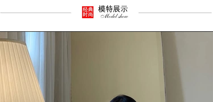 지금 지금 2026 봄 여름 새로운 임산부 드레스 루즈핏 슬림해 보이는 플리츠 라운드 넥 미니멀리즘 느긋한 문예 출산 착용 상세 이미지 15