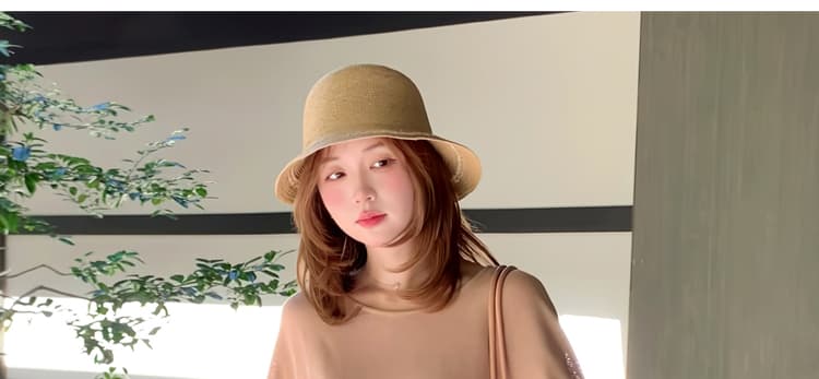 임산부 라운드 넥 긴팔 진자 디자인 미니멀리즘 품격 맨위 반신 스커트 투피스 세트 상세 이미지 17