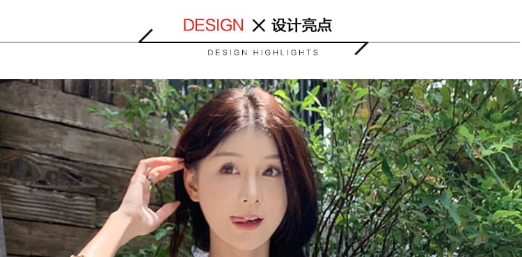 임산부 작은 키 세트 연령 감소 작은 청신 부주의 한 소매 셔츠 반바지 투피스 슈트 상세 이미지 10