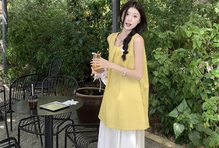 실사 중 출산 착용 세트 여름 신선함 달콤함 외국 가스 패션 루즈핏 표지 임신 배 고급 센스 세트 상세 이미지 19