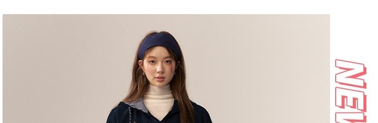 새로운 가을 겨울 아메리칸 레트로 페이크 레이어드 패치워크 맨위 후드티 임산부 와이드 레그 팬츠 세트 상세 이미지 4