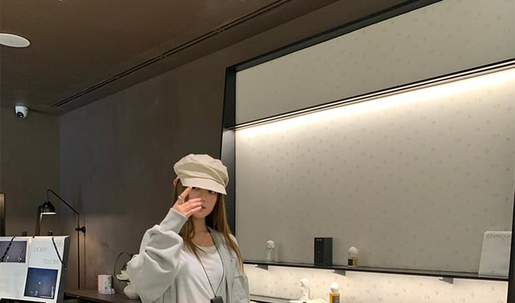 가을 켜기 새로운 아메리칸 레트로 워싱 마 오래된 청바지 임신 엄마 하이웨이스트 슬림해 보이는 품격 루즈핏 와이드 레그 팬츠 상세 이미지 22