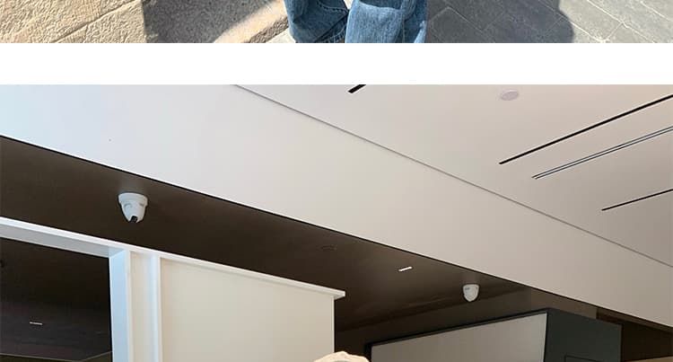 가을 켜기 새로운 아메리칸 레트로 워싱 마 오래된 청바지 임신 엄마 하이웨이스트 슬림해 보이는 품격 루즈핏 와이드 레그 팬츠 상세 이미지 44