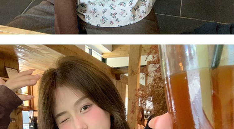 흔들어서 톤 폭발 이른 가을 임산부 캐주얼 슬립 재킷 다용도 슬랙스 와이드 레그 팬츠 3종 세트 상세 이미지 53