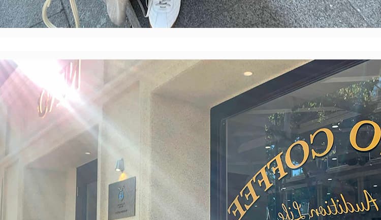 가을 켜기 새로운 원본 원단 페이크 레이어드 후드 긴팔 티셔츠 한 마디 후드티 반신 스커트 임산부 세트 상세 이미지 44